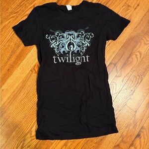 Black Twilight Graphic Short Sleeve Tee - Women's